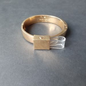 Kate Spade hinged bracelet